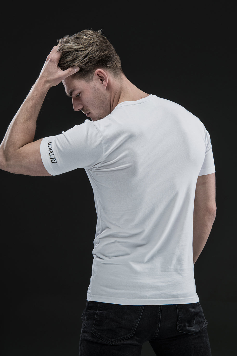 GIVALRI Basic T-shirt Wit