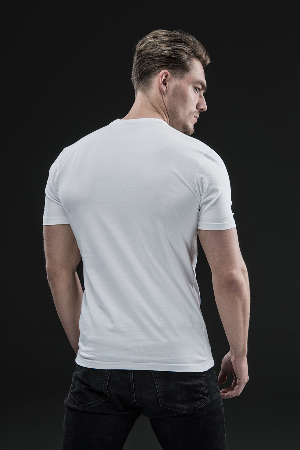 GIVALRI Basic T-shirt Wit