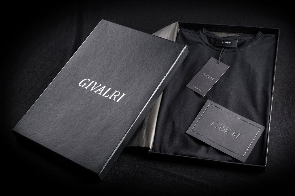 GIVALRI Basic T-shirt Wit